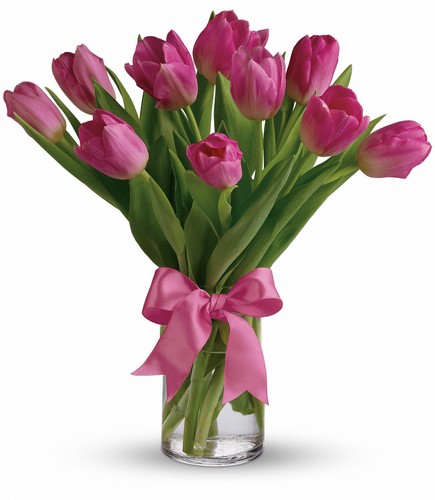 Precious Pink Tulips from Richardson's Flowers in Medford, NJ